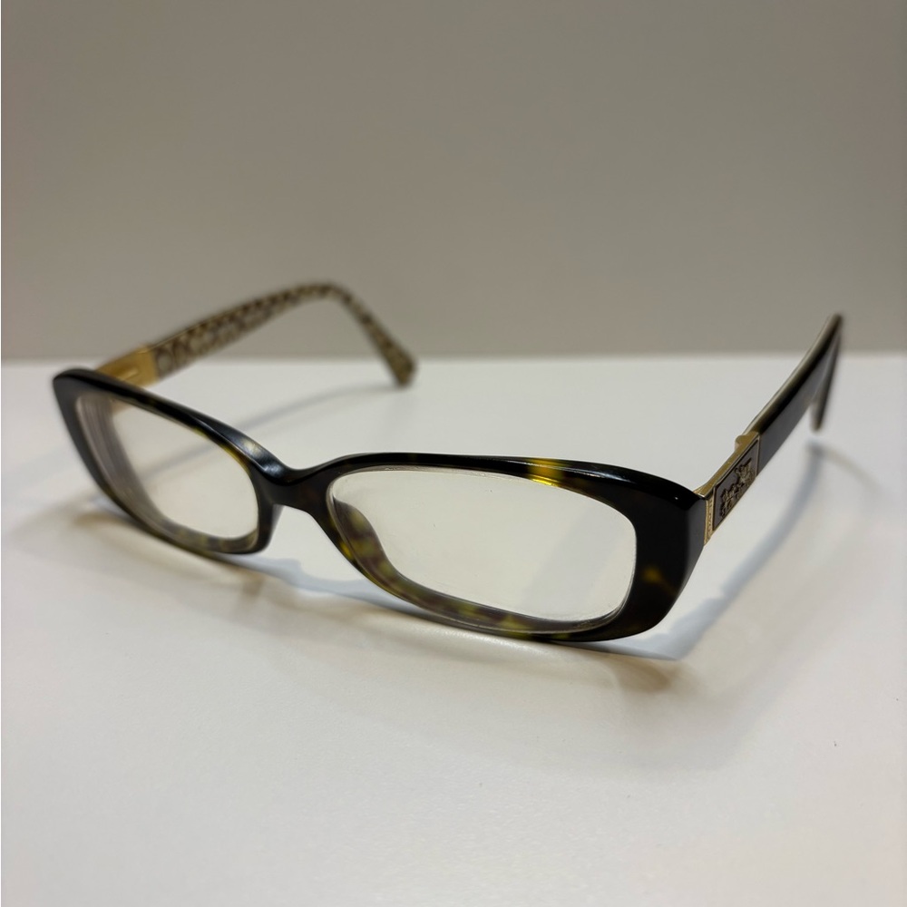 COACH EYEGLASSES HC6063 (Elizabeth) 5262 (Dark Tort Sand SigC) COACH GLASSES - Picture 2 of 16